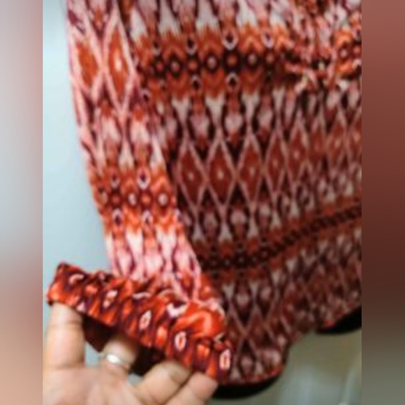 Faded glory XXL print blouse - Picture 8 of 12